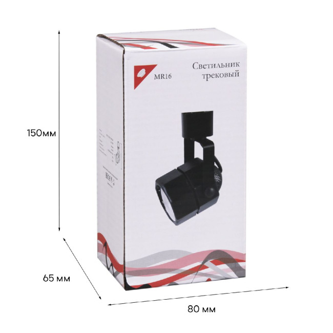 Трековый однофазный светильник Reluce 16021-9.3-001CT MR16 BK Трековый однофазный светильник Reluce 16021-9.3-001CT MR16 BK