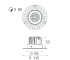 Встраиваемый светильник Italline IT02-028 white 3000K Встраиваемый светильник Italline IT02-028 white 3000K