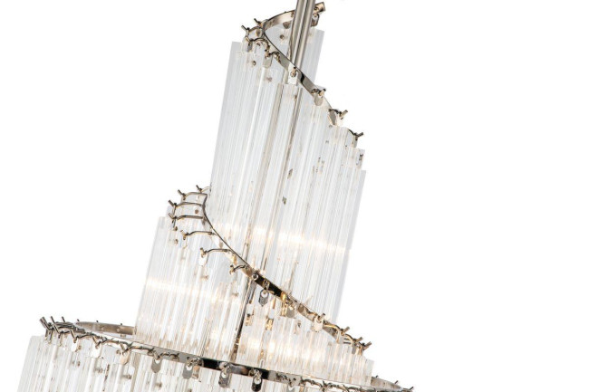 Каскадная люстра iLamp Manhattan 051D-11 Nickel Каскадная люстра iLamp Manhattan 051D-11 Nickel