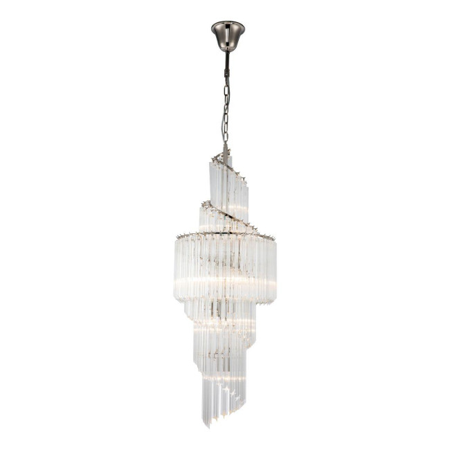 Каскадная люстра iLamp Manhattan 051D-11 Nickel Каскадная люстра iLamp Manhattan 051D-11 Nickel