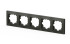 Рамка пятиместная ELBI Vega 510-011100-250 Рамка пятиместная ELBI Vega 510-011100-250