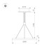 Подвесной светильник Arlight SP-CONGO-CAN-1-R600-36W Warm3000 (GD, 120 deg, 230V) 046244 Подвесной светильник Arlight SP-CONGO-CAN-1-R600-36W Warm3000 (GD, 120 deg, 230V) 046244