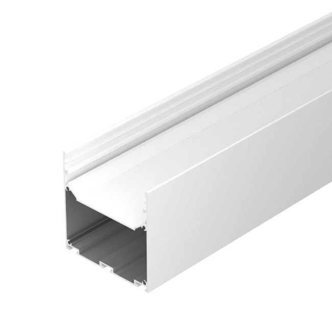 Алюминиевый профиль Arlight LINE-S-7575-3000 WHITE 041860 Алюминиевый профиль Arlight LINE-S-7575-3000 WHITE 041860