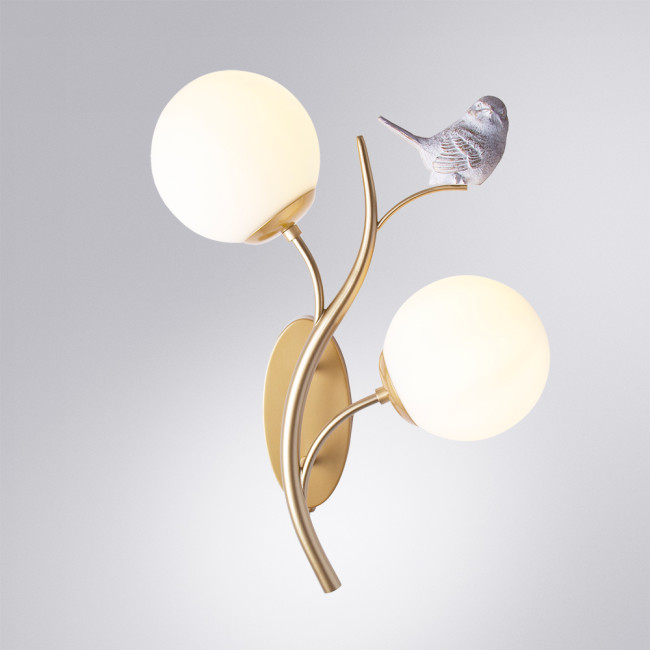 Бра Arte Lamp Camomilla A9712AP-2SG Бра Arte Lamp Camomilla A9712AP-2SG
