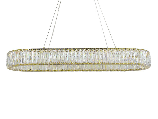 Подвесная люстра Newport 8240/90 oval gold М0067858