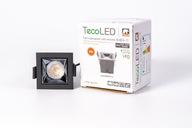 Встраиваемый светильник Fiberli XL003-1T 12130301 Встраиваемый светильник Fiberli XL003-1T 12130301