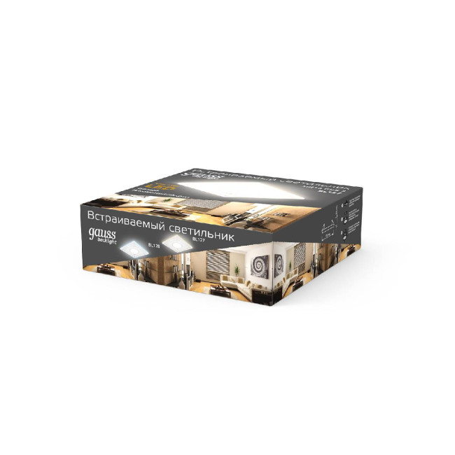 Встраиваемый светильник Gauss Backlight BL127 Встраиваемый светильник Gauss Backlight BL127