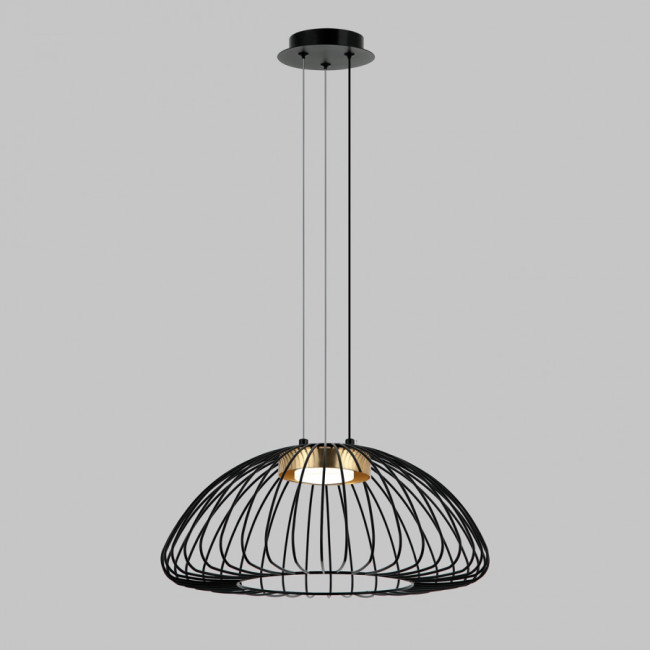 Подвесной светильник IMEX MD.23104-1-P-BK+BR Подвесной светильник IMEX MD.23104-1-P-BK+BR