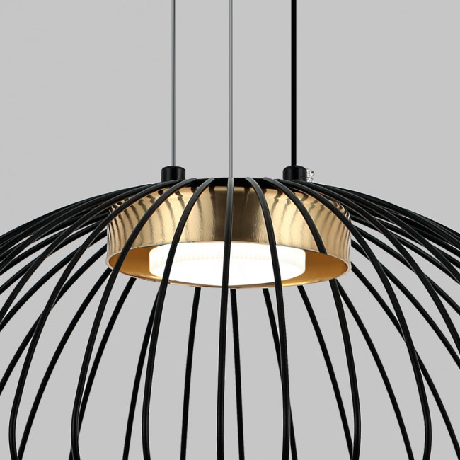 Подвесной светильник IMEX MD.23104-1-P-BK+BR Подвесной светильник IMEX MD.23104-1-P-BK+BR