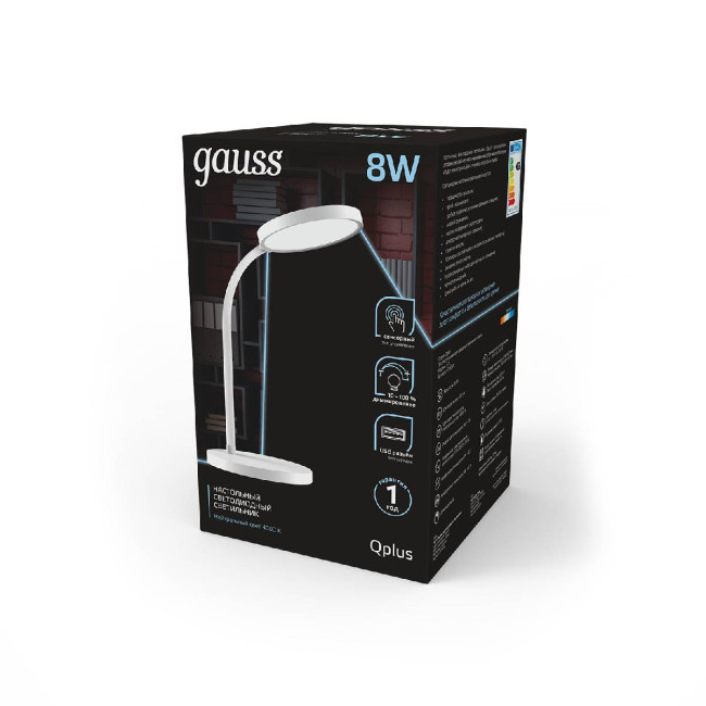 Настольная лампа Gauss Qplus GT5031 Настольная лампа Gauss Qplus GT5031
