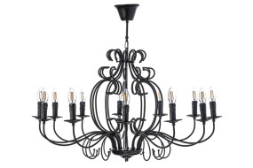 Подвесная люстра Arti Lampadari Amaro E 1.1.12 B Подвесная люстра Arti Lampadari Amaro E 1.1.12 B