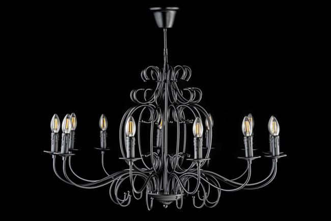 Подвесная люстра Arti Lampadari Amaro E 1.1.12 B Подвесная люстра Arti Lampadari Amaro E 1.1.12 B