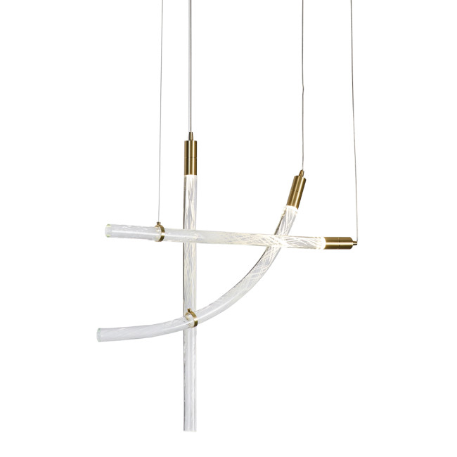 Подвесной светильник OD2412-3 gold/clear Подвесной светильник OD2412-3 gold/clear