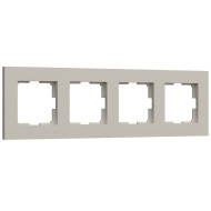 Рамка на 4 поста Werkel Slab (дымчатый софт) W0042917 4690389218453 a071628