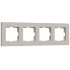 Рамка на 4 поста Werkel Slab (дымчатый софт) W0042917 4690389218453 a071628 Рамка на 4 поста Werkel Slab (дымчатый софт) W0042917 4690389218453 a071628