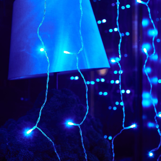 Уличная гирлянда Uniel ULD-C3020-264/TTK BLUE IP44 UL-00010919