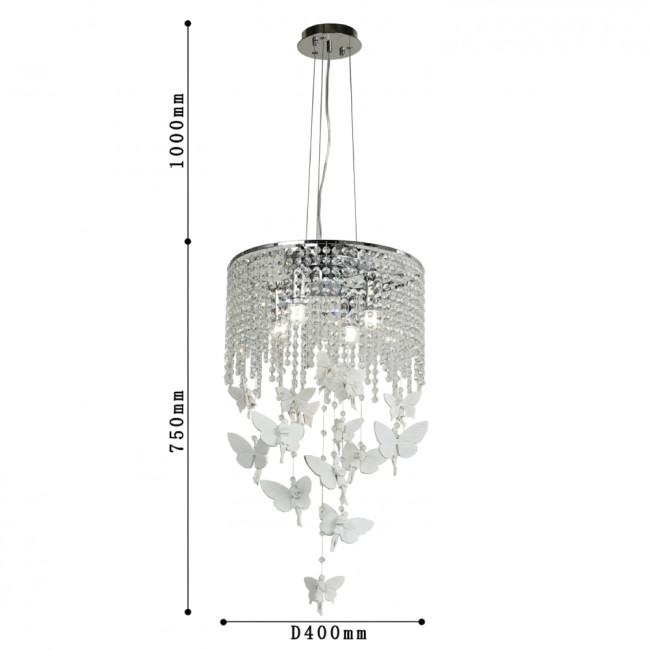 Каскадная люстра Favourite Fairies 1165-4PC Каскадная люстра Favourite Fairies 1165-4PC