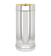 Сэндвич-труба Нерж+Нерж (AISI 430/0,5мм) L-0,25м (150х250)