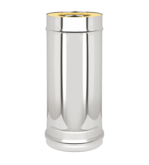 Сэндвич-труба Нерж+Нерж (AISI 430/0,5мм) L-0,25м (150х250)