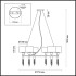 Подвесная люстра LUMION 4516/6 Подвесная люстра LUMION 4516/6