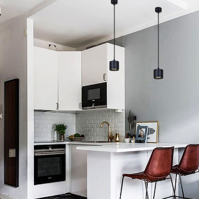 Подвесной светильник Reluce 53007-0.9-001LD GX53 BK Подвесной светильник Reluce 53007-0.9-001LD GX53 BK