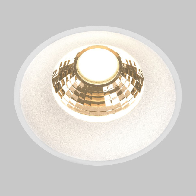 Встраиваемый светильник Maytoni Round DL058-12W2.7K-TRS-W Встраиваемый светильник Maytoni Round DL058-12W2.7K-TRS-W