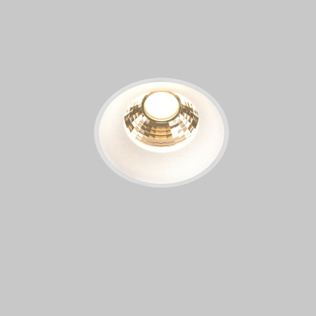 Встраиваемый светильник Maytoni Round DL058-12W2.7K-TRS-W Встраиваемый светильник Maytoni Round DL058-12W2.7K-TRS-W