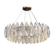 Подвесная люстра Delight Collection D8011P/R-1000 gold/smoky Подвесная люстра Delight Collection D8011P/R-1000 gold/smoky