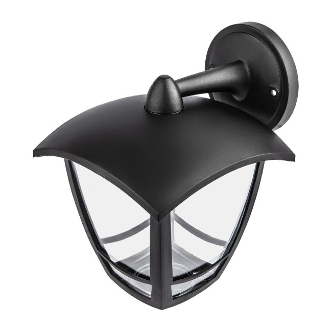 Уличный настенный светильник ЭРА НБУ 07-40-002 «Дели 2» черный Б0051186