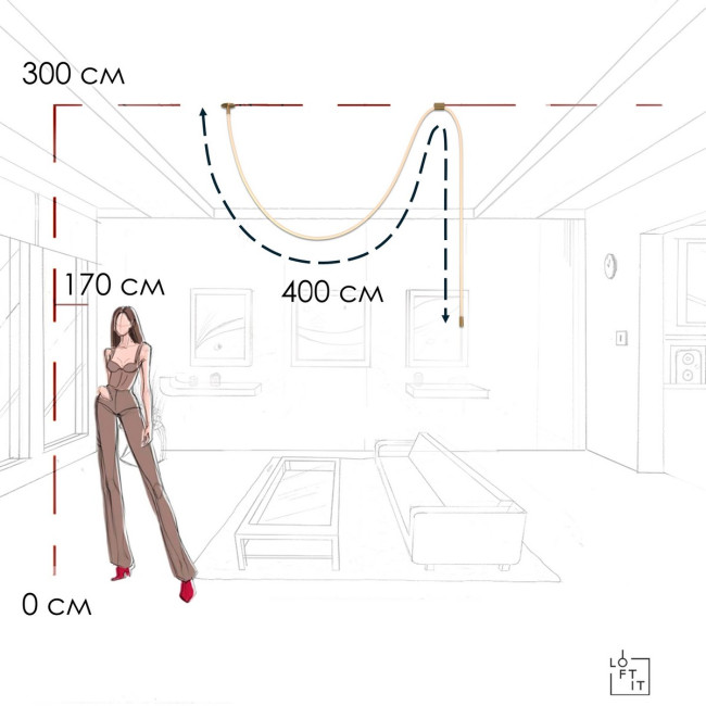 Потолочный светильник Loft IT Thread 10388A Brass Потолочный светильник Loft IT Thread 10388A Brass