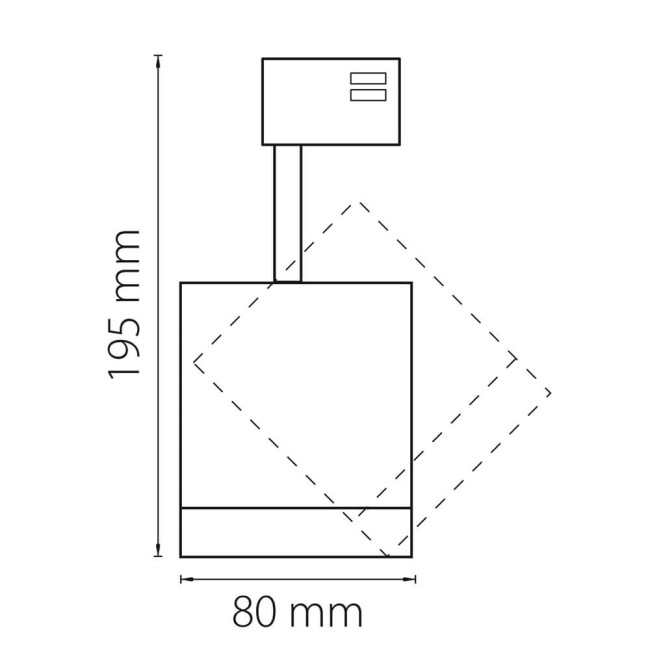 Трековый светодиодный светильник Lightstar Canno Led 301272 Трековый светодиодный светильник Lightstar Canno Led 301272