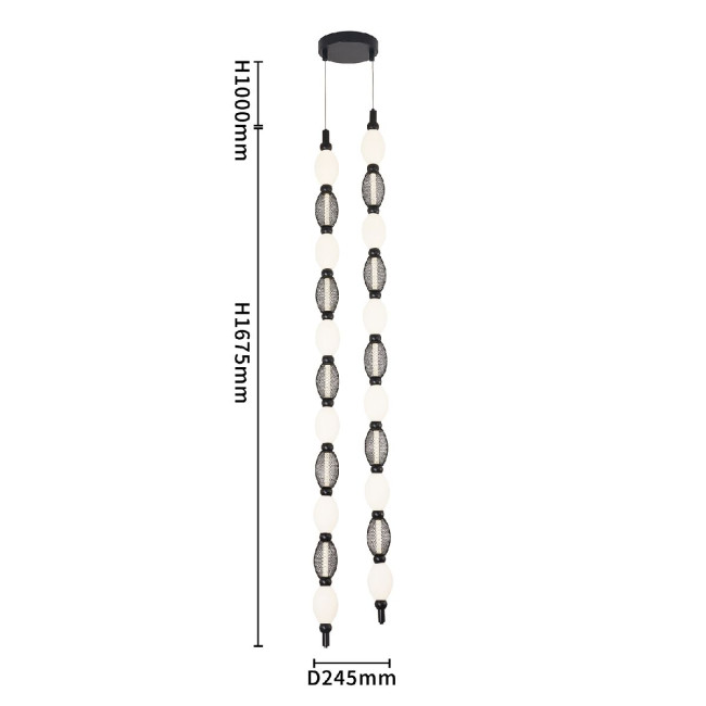 Подвесная люстра Favourite Perler 4560-2PC Подвесная люстра Favourite Perler 4560-2PC