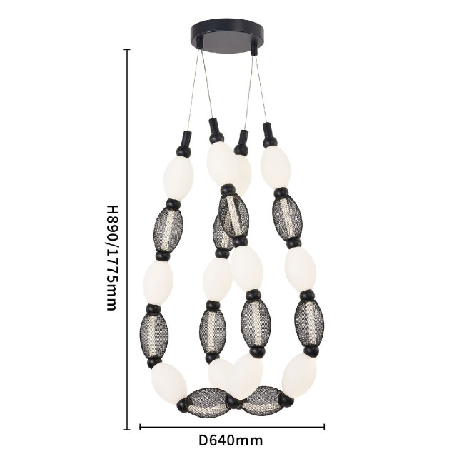 Подвесная люстра Favourite Perler 4560-2PC Подвесная люстра Favourite Perler 4560-2PC