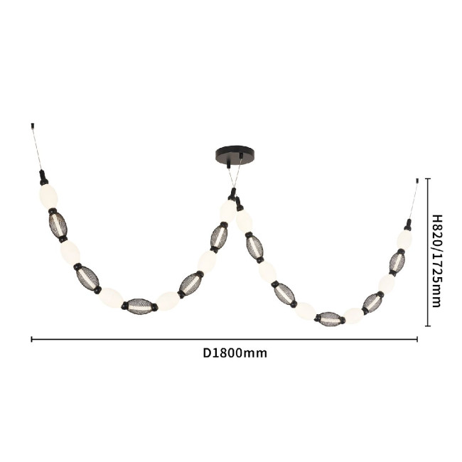 Подвесная люстра Favourite Perler 4560-2PC Подвесная люстра Favourite Perler 4560-2PC