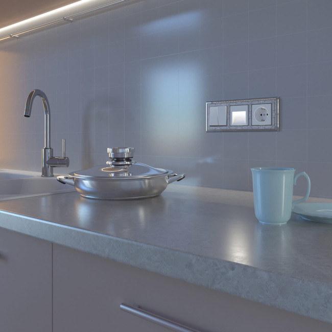 Встраиваемая LED подсветка Werkel белый W1154201 4690389155314 Встраиваемая LED подсветка Werkel белый W1154201 4690389155314