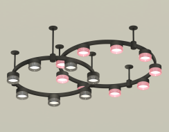 Комплект подвесного светильника Ambrella Light Techno Ring XR92221200 (A9222, A9227, C9238, C9232, N8486, N8484)