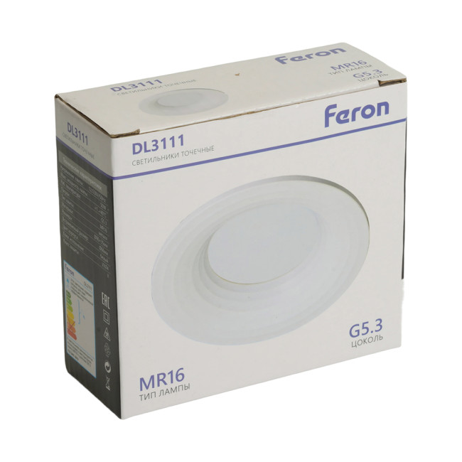 Встраиваемый светильник Feron DL3111 51344 Встраиваемый светильник Feron DL3111 51344