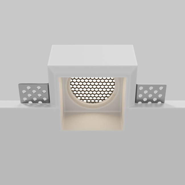 Встраиваемый светильник Maytoni Technical Gyps Modern DL131-GU10-01-W Встраиваемый светильник Maytoni Technical Gyps Modern DL131-GU10-01-W
