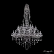Подвесная люстра Bohemia Ivele Crystal 1415/20+10+5/400/h-185/2d Ni