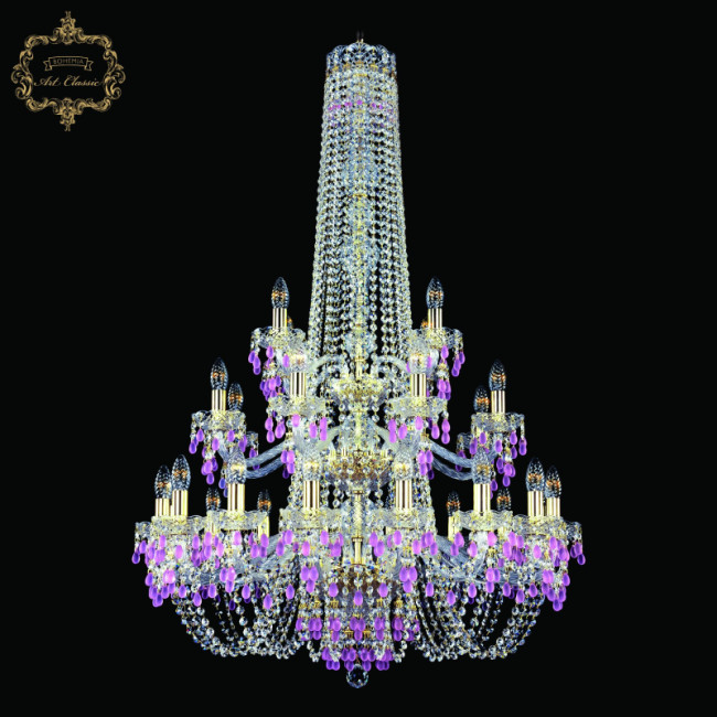 Подвесная люстра Art Classic 11.24.16+8+4.300.3d.h-128.Gd.V7010 Подвесная люстра Art Classic 11.24.16+8+4.300.3d.h-128.Gd.V7010