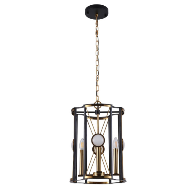 Подвесной светильник Crystal Lux Tandem SP4 D410 Gold Подвесной светильник Crystal Lux Tandem SP4 D410 Gold