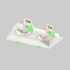 Встраиваемый светильник Crystal Lux CLT 068C2 WH Встраиваемый светильник Crystal Lux CLT 068C2 WH