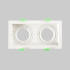 Встраиваемый светильник Crystal Lux CLT 068C2 WH Встраиваемый светильник Crystal Lux CLT 068C2 WH