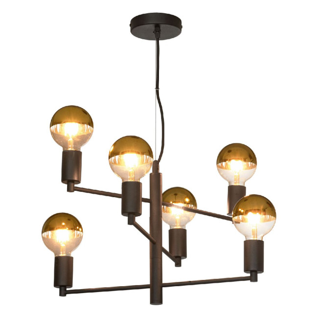 Подвесная люстра Lussole Huron LSP-8156-G Подвесная люстра Lussole Huron LSP-8156-G