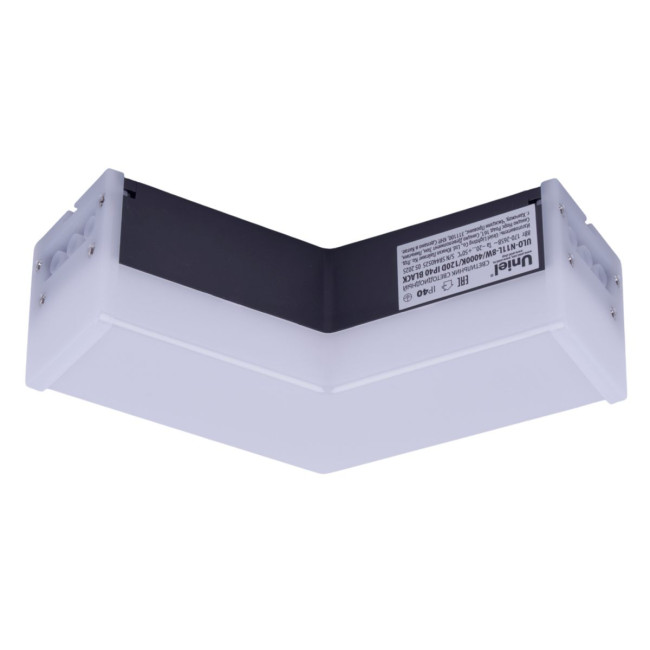 Модульный светильник L-образный Uniel ULO-N11L-8W/4000K/120D IP40 BLACK UL-00013277 Модульный светильник L-образный Uniel ULO-N11L-8W/4000K/120D IP40 BLACK UL-00013277