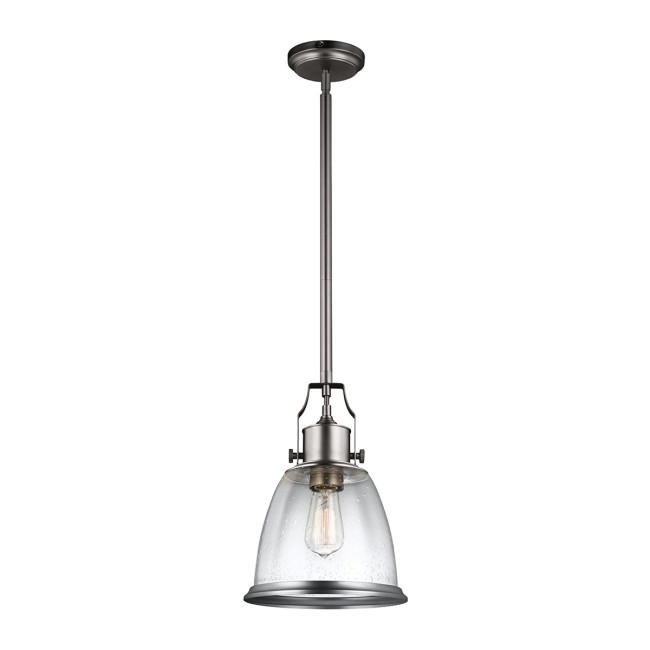 Подвесной светильник Feiss Hobson FE-HOBSON-P-M-SN Подвесной светильник Feiss Hobson FE-HOBSON-P-M-SN