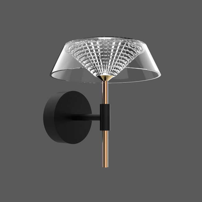 Бра DeLight Collection MB21001018-1A black/gold Бра DeLight Collection MB21001018-1A black/gold