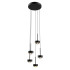 Каскадная люстра Delight Collection MD2826-5A black Каскадная люстра Delight Collection MD2826-5A black