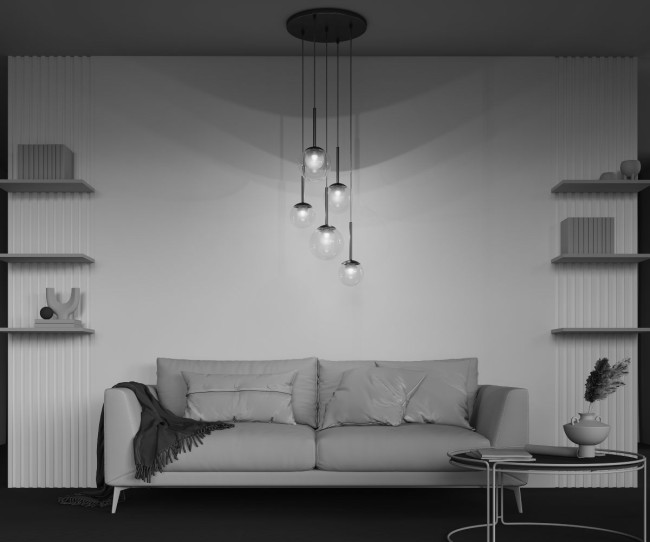 Подвесная люстра Maytoni Basic form MOD521PL-05G Подвесная люстра Maytoni Basic form MOD521PL-05G