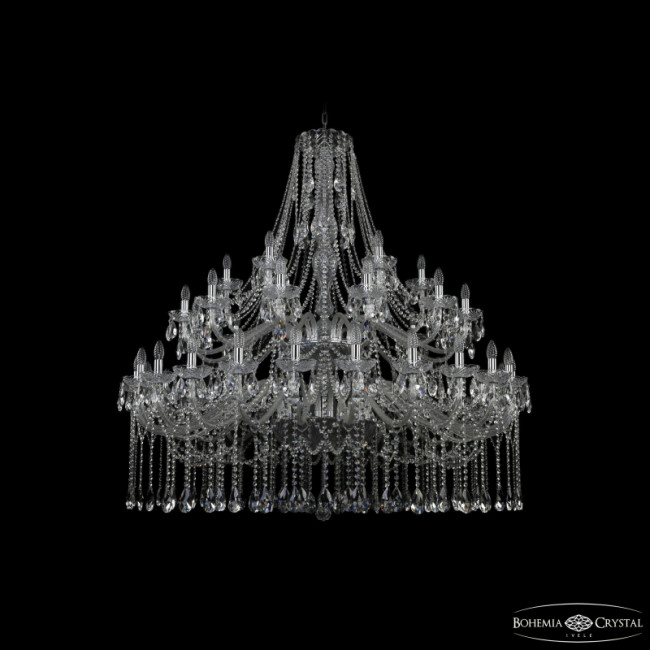 Подвесная люстра Bohemia Ivele Crystal 1413/24+12+6/530/2d Ni